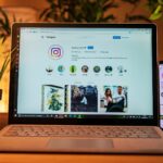 instagram laptop